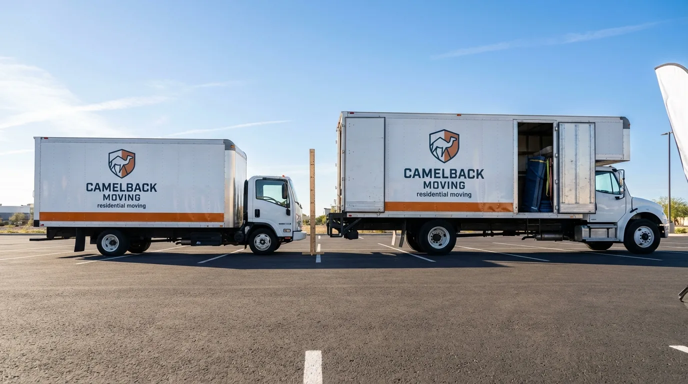 Moving truck size capacity guide in Waipahu